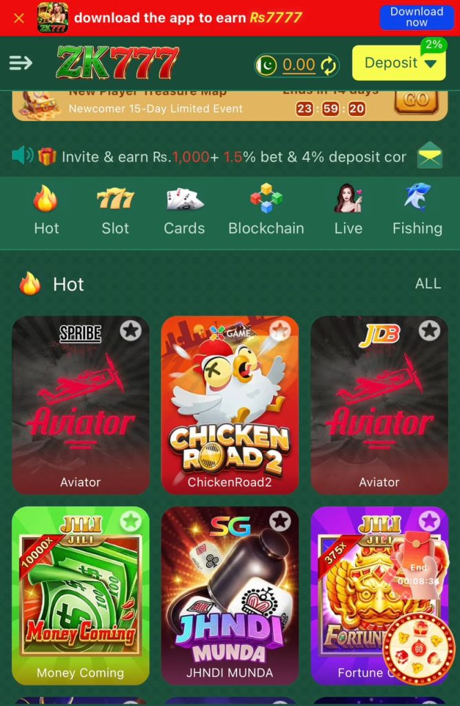 ZK777 Game download