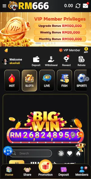 RM666 Game Registered